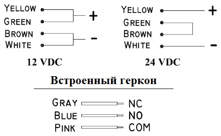 Схема подключения BEL-800SSG