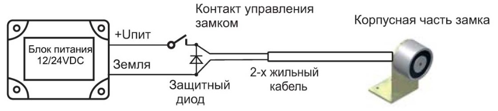 Схема подключения AL-50FC