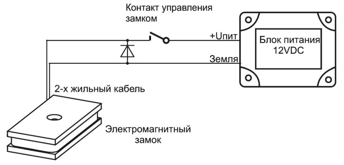 Схема подключения AL-20FU