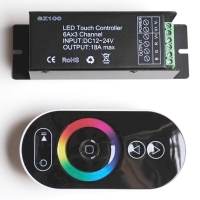 RGB контроллер с сенсорным пультом
