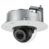 Встраиваемая купольная IP камера с моторизированным зум-объективом и ИК подсветкой